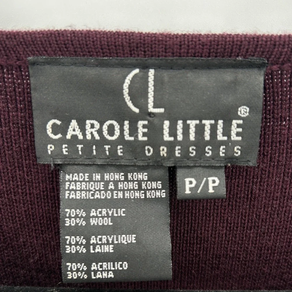 Carole Little velcro shoulder